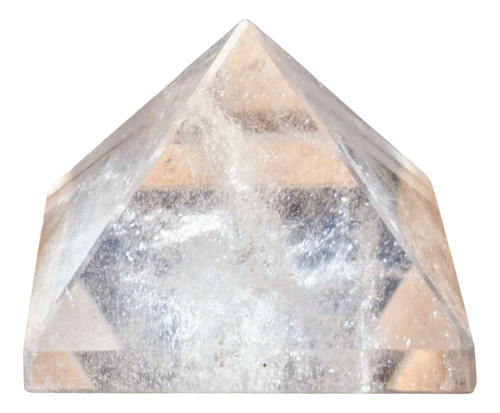 Poderosa Pirámide De Cristal Cuarzo Claro Natural Reiki Paz