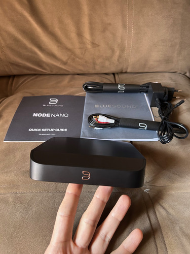 Streamer Bluesound Node Nano 2024 - Dac Ess Sabre Es9039q2m (Usado)