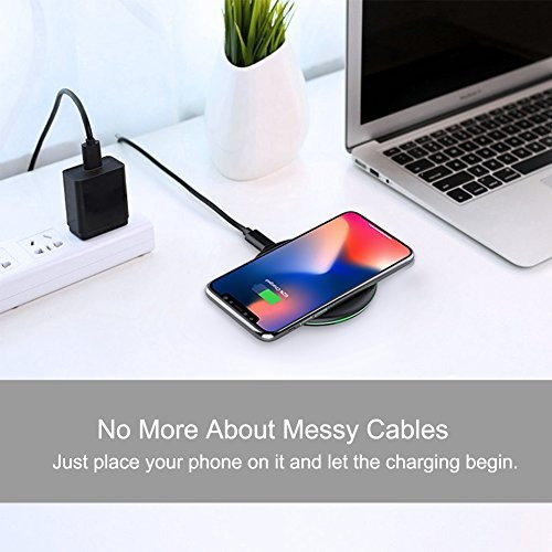 Yootech Cargador Inalámbrico Qi-certified 7.5w Carga Inalámb