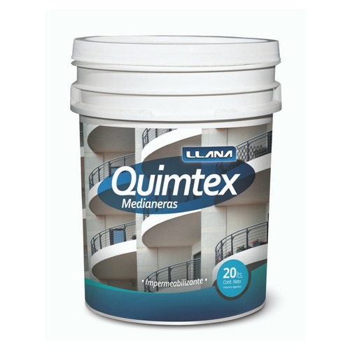 Impermeabilizante Muros Y Medianeras Quimtex - 4lt