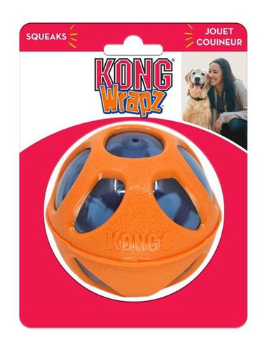 Kong Wrapz Ball Small Juguete Pelota Perros-