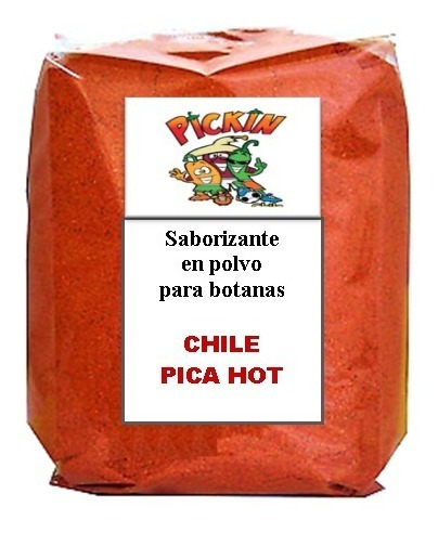 1 Kg Polvo Chile Pica Hot: Botanas, Micheladas