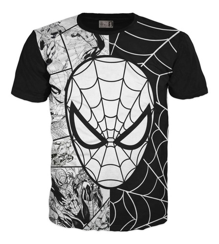 Camiseta Spiderman Marvel Exclusiva Adulto Niño 2020