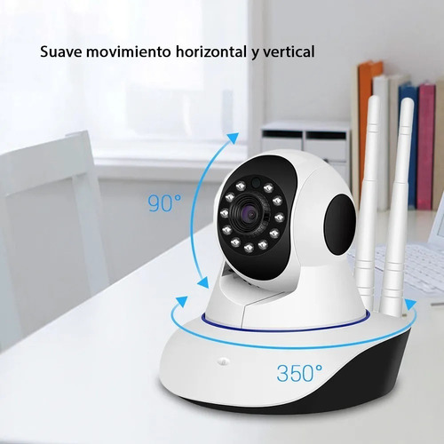 Cámara Seguridad Domo Ip Wifi 1080p Con Movimiento 360 1080p