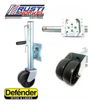 Comprar Pata Con Rueda Para Trailer O Remolque Graduable Y Abatible