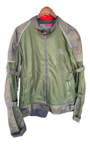 Streetwind V2 R Jkt Olive Camo (l) 42 Cm