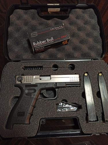 Imagen 5 de 10 de Pistola Traumática Issc Glock 17