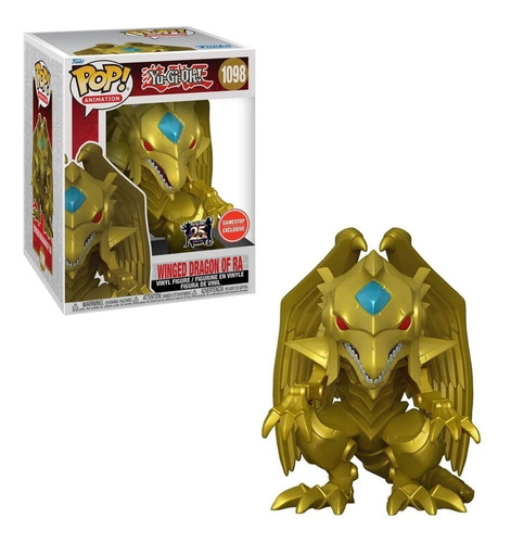 Funko Pop!  Winged Dragon Alado Ra  / Yu Gi Oh! / Gamestop