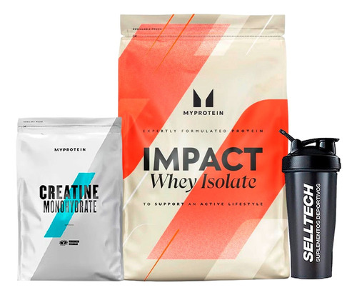 Myprotein Impact Whey Isolate 2.5 Kg Vainilla+creatina 1kg