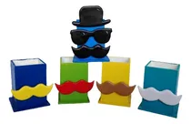 Comprar Souvenir Lapiceros Porcelana F Bigotes Anteojos Sombrero X10