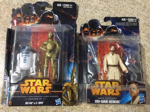  Star Wars R2d2 & C3po / Obi Wan Kenobi Star Wars