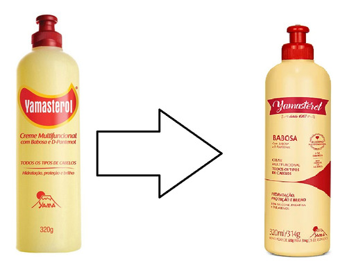 Creme Multifuncional Yamasterol 320g + Argan De 200g
