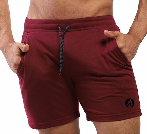 Short Deportivo Gym O Casual Corte Medio Fénix Fit Spandex