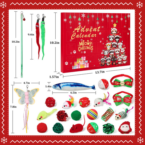 Calendario De Adviento Munutix 2024 Con 24 Juguetes Interact