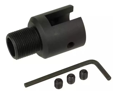 Adaptador Supressor Carabina Rosca 5/8-24 Suport Pcp Airsoft