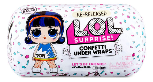 Boneca Lol Surprise Confetti Underwraps Doll Da Candide 8949