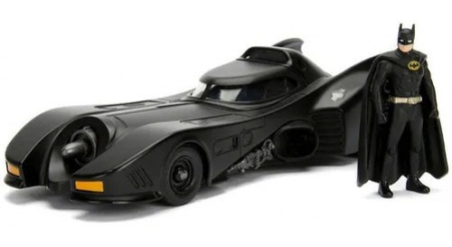 Imagem 1 de 1 de Veiculo Batmobile Com Figura 1989 1/24