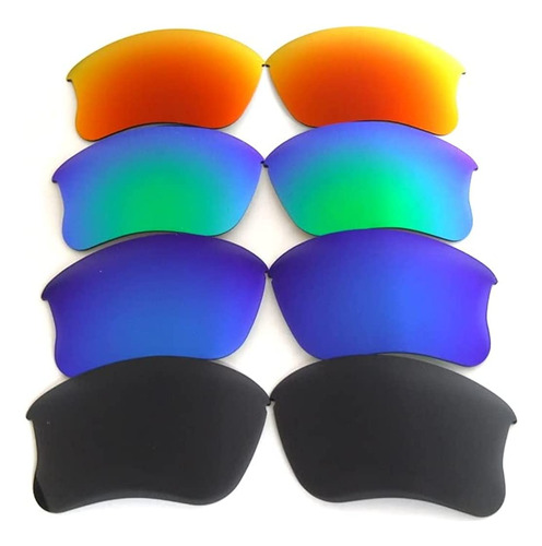 Lentes De Repuesto Para Oakley Flak Jacket Xlj 4 Pares De Co