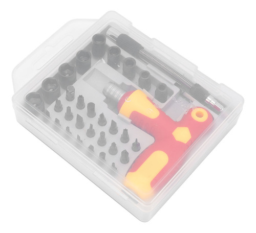 Juego De Destornilladores De Trinquete De Acero Cr V, Varill