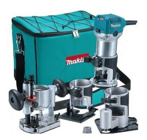 Tupia Manual Kit 6mm 710w Rt0700cx3 Makita 220v