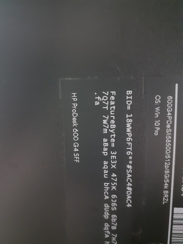 Imagem 2 de 4 de Prodesk 600 G4