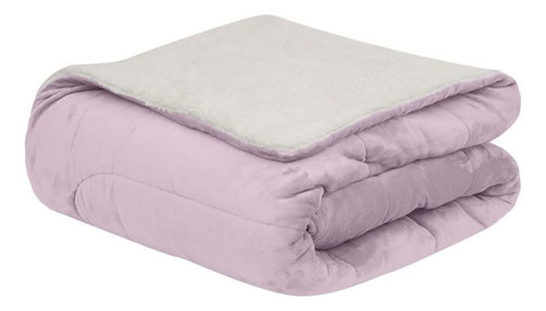 Coberdrom Flannel Sherpa 245x220 Casal Cores Diversas