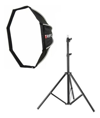 2 Kit Softbox Octabox Triopo 65cm + Tripie De 2 Metros (Usado)