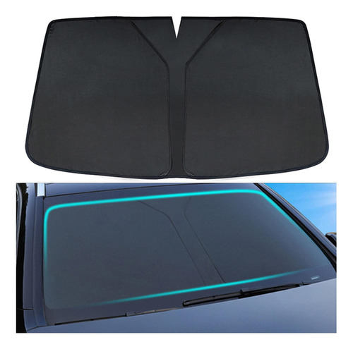 Loofax Parasol Para Parabrisa Automovil Vw Golf Mk-8 Negro