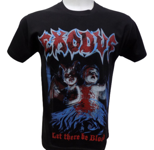 Remeras De Exodus Xxl Xxxl Vs Modelos Rockería Que Sea Rock 