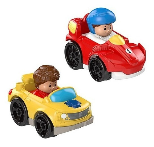 Little People Autos Race Y Muscle Fisher Price Drh01-fhl09