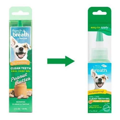 Clean Teeth Gel For Dogs 2oz Sabor Mani 2 Oz