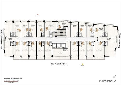 Sala Comercial Para Venda, Jardim Botânico, Rio De Janeiro - Sa2764. - Sa2764-inc