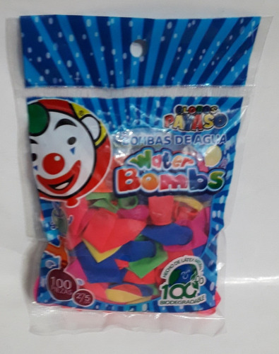 Imagen 3 de 3 de Globos Bombas De Agua Carnaval Y Fiestas Payaso X 6