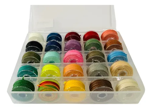 Hilo Encerado Para Coser Cuero 25 Colores Marroquineria