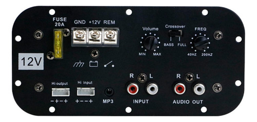 Módulo De Placa Amplificadora Bluetooth Para Tienda,