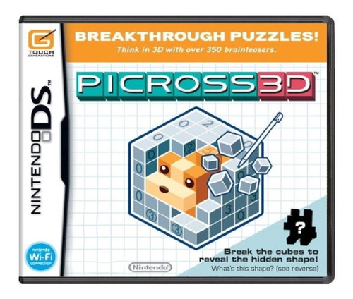Juego Picross 3d para Nintendo DS Nintendo Physical Media