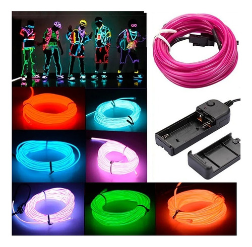 Cordones Led Luz Luces Zapatos Tennis Hora Loca Fiesta