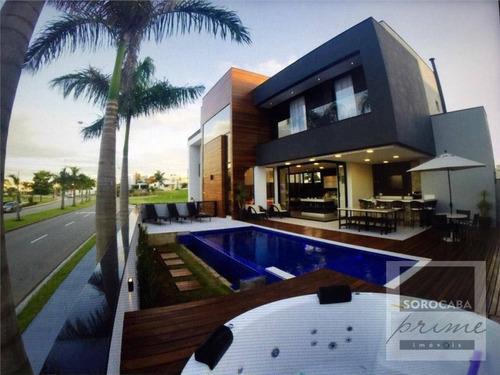 Imagem 4 de 30 de Sobrado Com 4 Dormitórios À Venda, 325 M² Por R$ 2.500.000,00 - Condomínio Ibiti Royal Park - Sorocaba/sp - So0010