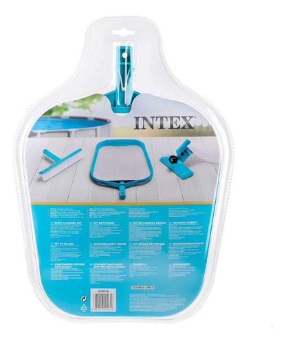 Kit Mantencion Piscina Básico 3 Piezas Intex