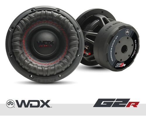 Subwoofer 6.5 PLG Dvc Wdx6.5g2r.4 Db Drive 1500w 4 Ohms