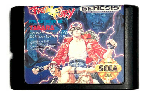 Fatal Fury - Juego Para Sega Genesis Mega Drive
