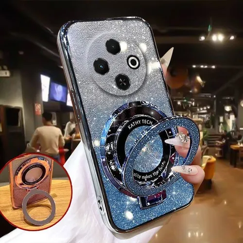 Funda Para Tecno Spark 30c Polvo Flash Magnético