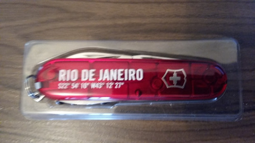Canivete Spartan Rio De Janeiro Victorinox -frete Grátis