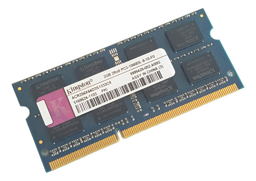 Memoria 2gb Pc3 10600s Acr256x64d3s1333c9 Para Notebook