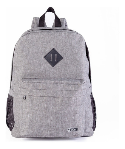 Mochila Portanotebook Zom Zb 284 Ga Urbana Gris 35 Litros