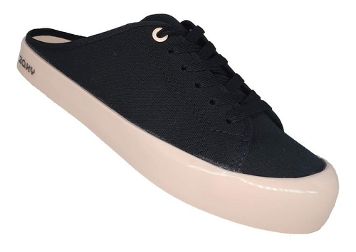 Imagem 22 de 27 de Mule Feminino Zaxy Daily Babuch Grendene Em Lona 18055