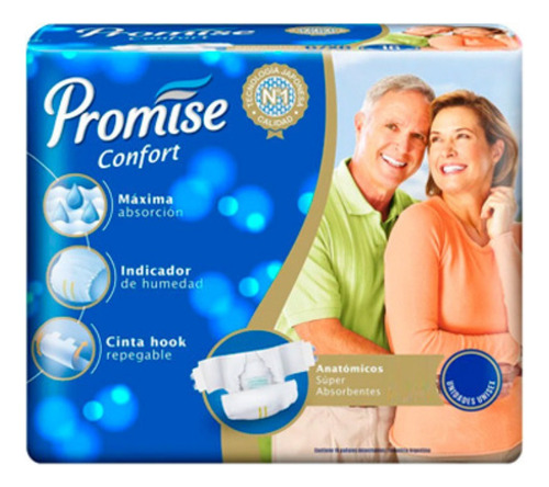 Pañales Para Adulto Promise Confort X8un Talle Grande- extra grande