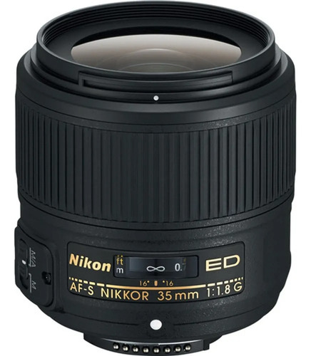 Nikon Af-s Nikkor 35mm F/1.8g Ed En Caja Factura Y Garantía