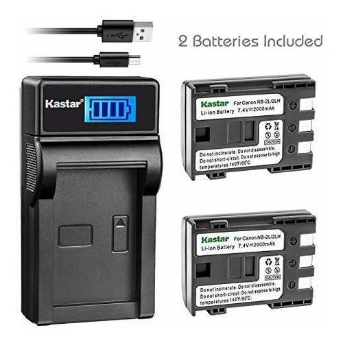 Kastar Cargador Usb Bateria Para Nb2l3 Nb2l Nb2l 2l