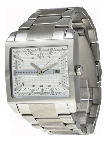 Reloj Hombre Armani Exchange Ax2201 Rectangular Original (Reacondicionado)